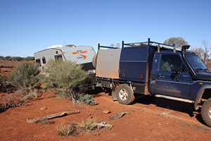 Elite Caravans owners Matt and Laurel