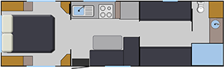 Hume Series 4 4 Bunk Layout