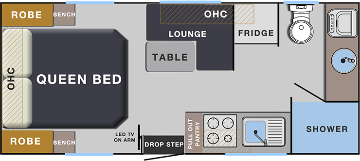 Luxury Class 180 floorplan