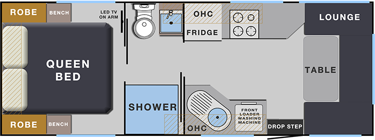 Luxury Class 2200 floorplan