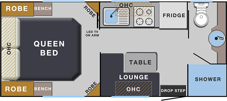 Goulburn Off-Roader Lite floorplan