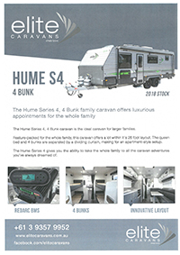 Hume Series 4 4 Bunk screenshot